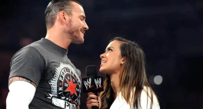 CM Punk and AJ Lee