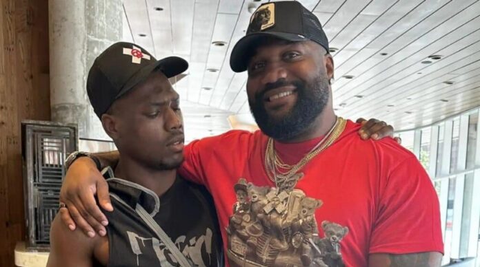 Raja and Quinton “Rampage” Jackson Raja and Quinton “Rampage” Jackson