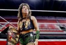 Rayne Leverkusen at WWE SummerSlam tryouts
