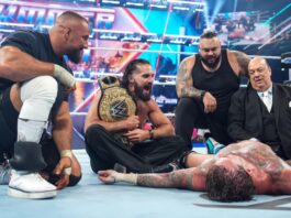 Seth Rollins cashes-in MITB contract at WWE SummerSlam 2025.
