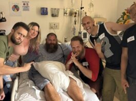 Syko Stu in hospital