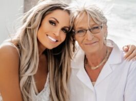 Trish Stratus and her mother