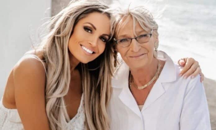Trish Stratus and her mother