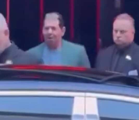 Vince McMahon spotted in public