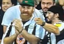Sami Zayn and PAC spotted together attending a Premier League match.