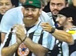 Sami Zayn and PAC spotted together attending a Premier League match.