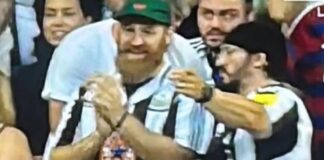 Sami Zayn and PAC spotted together attending a Premier League match.