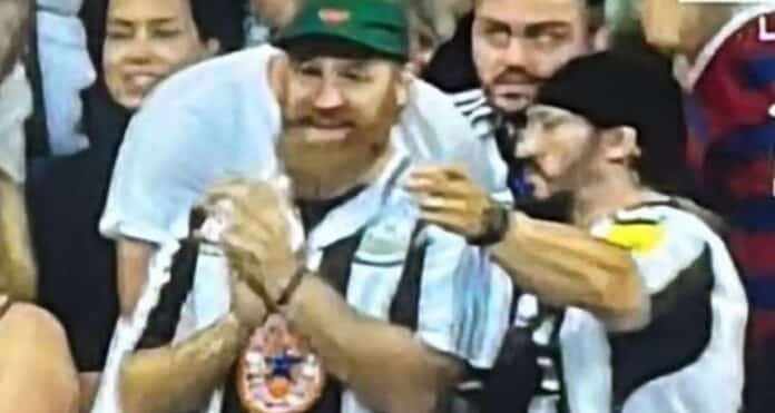 Sami Zayn and PAC spotted together attending a Premier League match.