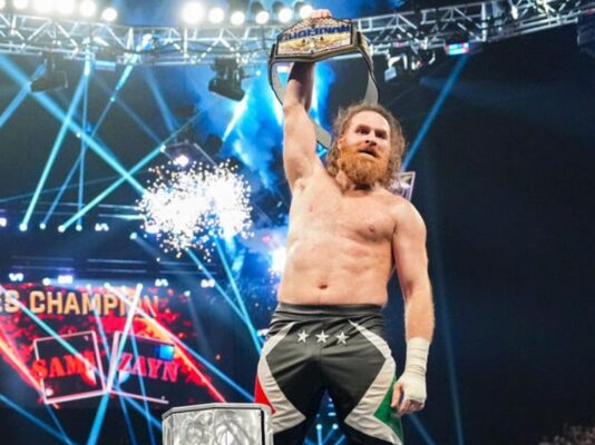 Sami Zayn wins WWE US Title