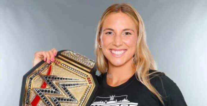 Zoey Hines in WWE tryouts