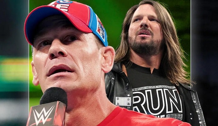 John Cena Addresses AJ Styles’ Future: “What Do I Think? Gosh ..”