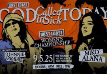 West Coast Pro God Called In Sick Today