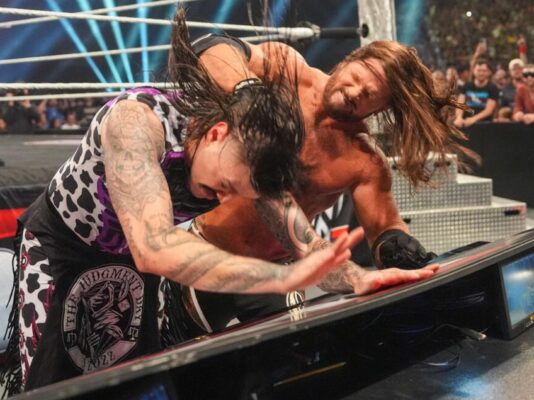 Dominik Mysterio and AJ Styles