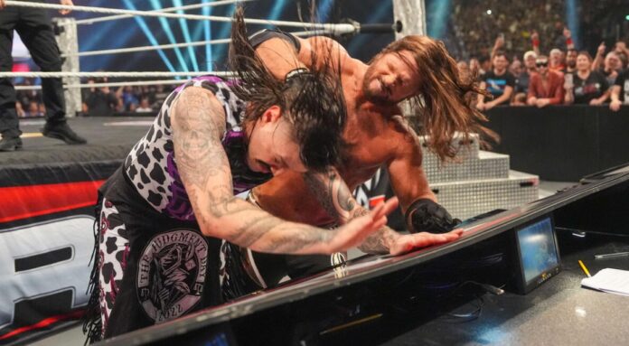 Dominik Mysterio and AJ Styles Dominik Mysterio and AJ Styles