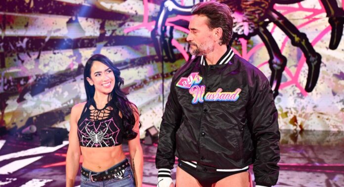 AJ Lee and CM Punk AJ Lee and CM Punk