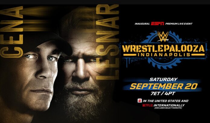 WWE WrestlePalooza John Cena vs. Brock Lesnar at WWE WrestlePaloozaestlePalooza