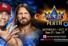 John Cena vs. AJ Styles at WWE Crown Jewel 2025