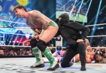 CM Punk - Becky Lynch at WWE Clash in Paris
