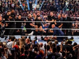 Roman Reigns - Bronson Reed aftermath at WWE Clash in Paris