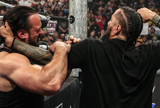 Wrestler Who Pulled Raja Jackson Off Syko Stu Appears On WWE SmackDown Drew McIntyre and Jimmy Uso