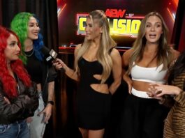 Backstage News On Nixon Newell And Miranda Alize’s AEW Status Backstage at AEW Collision