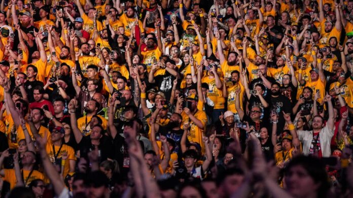 WWE Crown Jewel Crowd