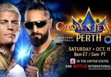Cody Rhodes vs. Seth Rollins at WWE Crown Jewel 2025