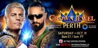 Cody Rhodes vs. Seth Rollins at WWE Crown Jewel 2025