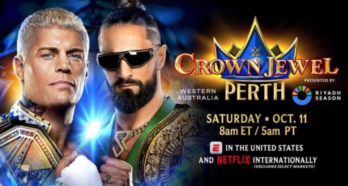 Cody Rhodes vs. Seth Rollins at WWE Crown Jewel 2025