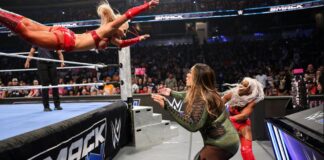 WWE Women’s Champion Tiffany Stratton against Jade Cargill and Nia Jax