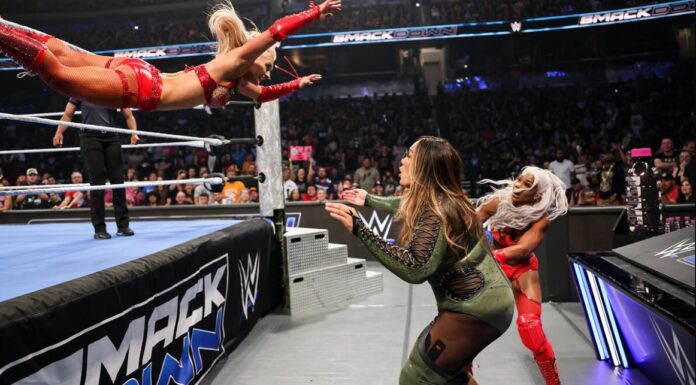 WWE Women’s Champion Tiffany Stratton against Jade Cargill and Nia Jax