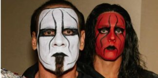 Sting and Steven Borden