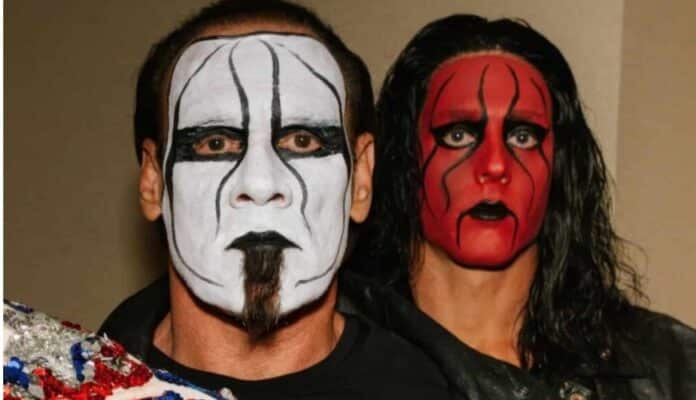 Sting and Steven Borden