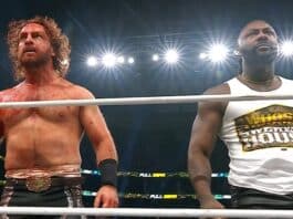 AEW Full Gear 2025 Hangman Adam Page Swerve Strickland