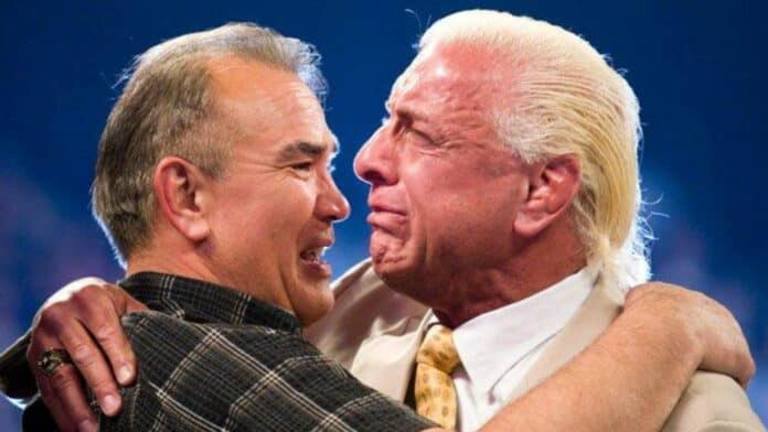 Ricky Steamboat and Ric Flair Ricky Steamboat and Ric Flair
