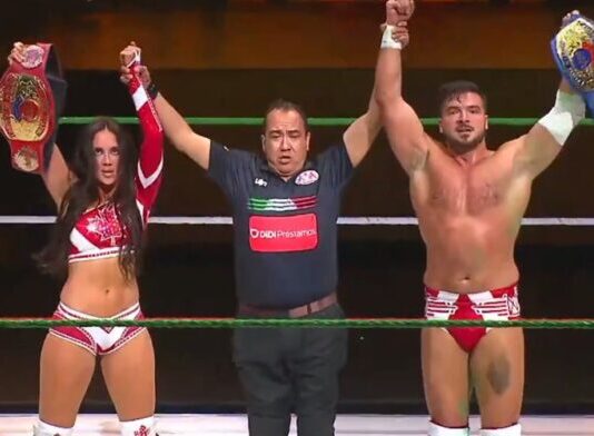 Chelsea Green and Ethan Page