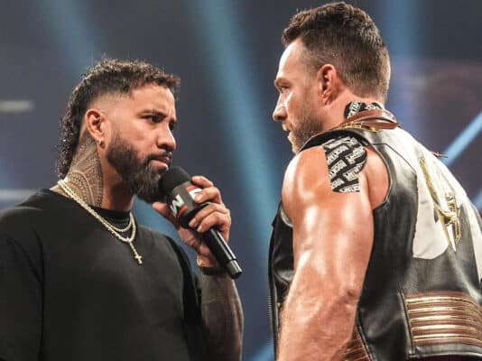 Jey Uso and LA Knight