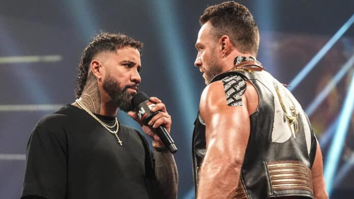 Jey Uso and LA Knight