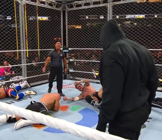 WWE Survivor Series WarGames 2025 Mystery Man CM Punk Bron Breakker