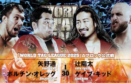 NJPW World Tag League Night 7 Results – November 29, 2025 NJPW World Tag League
