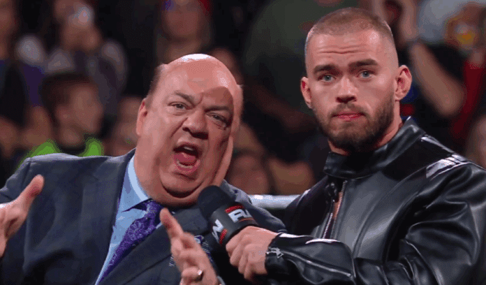 Paul Heyman and Austin Theory Paul Heyman and Austin Theory