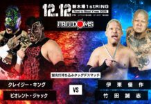 Freedoms Road To Blood X Mas Results – December 12, 2025 Freedoms Road To Blood X Mas
