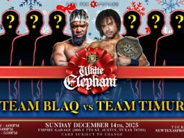 New Texas Pro White Elephant Results – December 14, 2025 New Texas Pro White Elephant