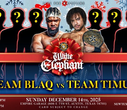 New Texas Pro White Elephant Results – December 14, 2025 New Texas Pro White Elephant
