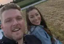 Pat McAfee and Samantha