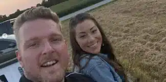 Pat McAfee and Samantha