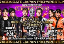Dragon Gate Fantastic Gate Night 13 Results – December 27, 2025 Dragon Gate Fantastic Gate