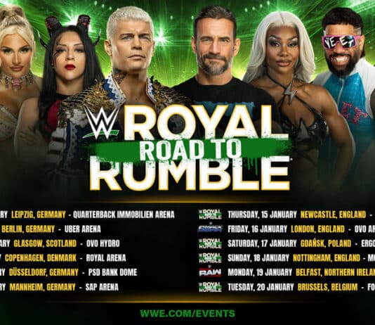 WWE Road To Royal Rumble Live Event Results From Leipzig, Germany 1/8/2026 WWE Road To Royal Rumble
