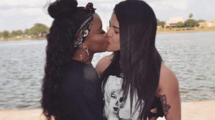 Kiera Hogan and Diamanté Kiera Hogan and Diamanté