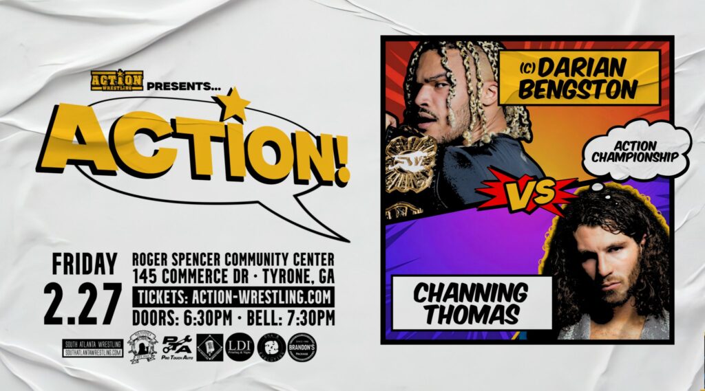 ACTION Wrestling ACTION! Results – February 27, 2026